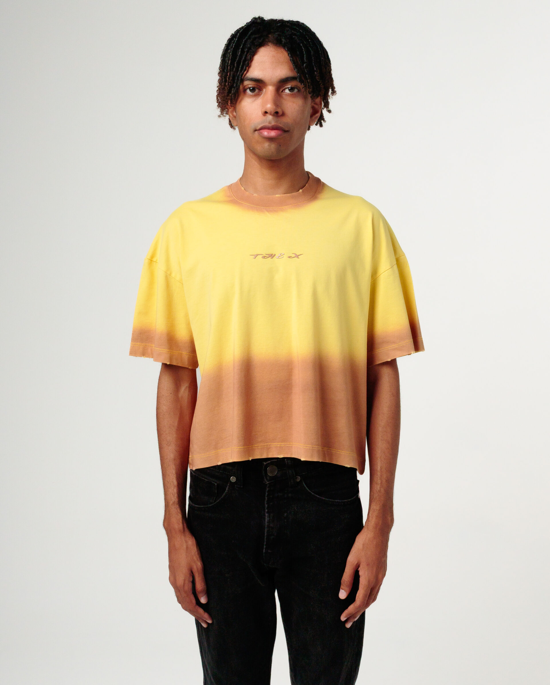 Yellow Degrated Tee