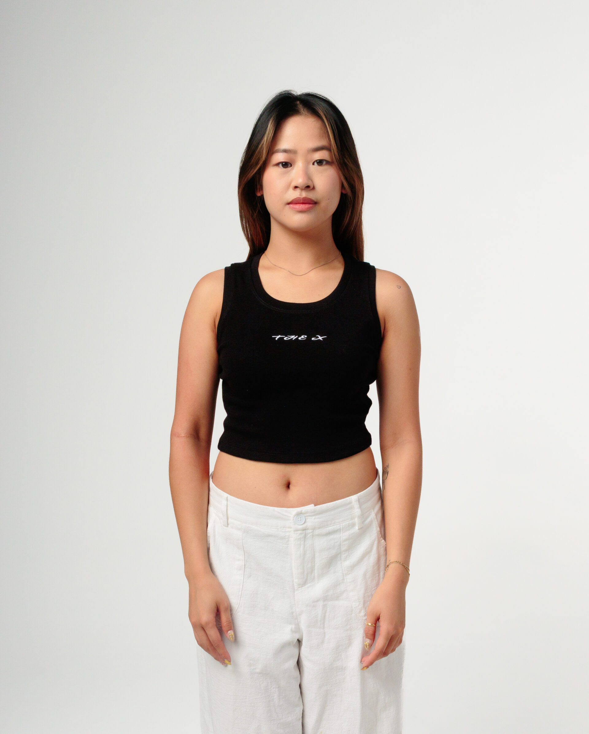The X Black Tank Top - Imagen 3