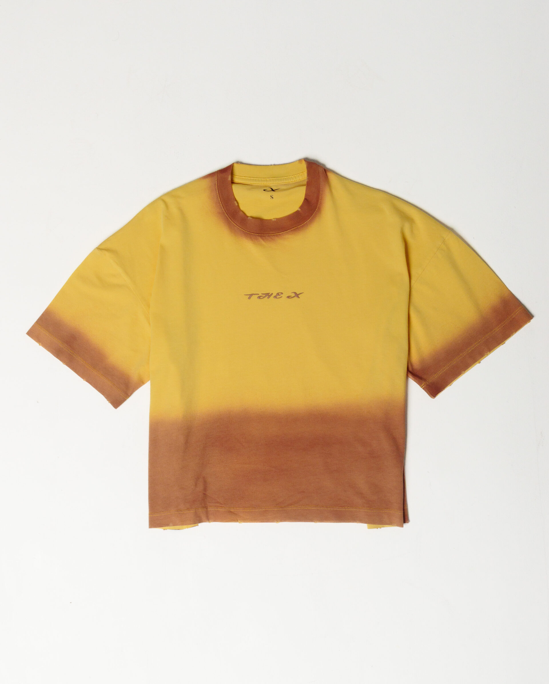 Yellow Degrated Tee - Imagen 5