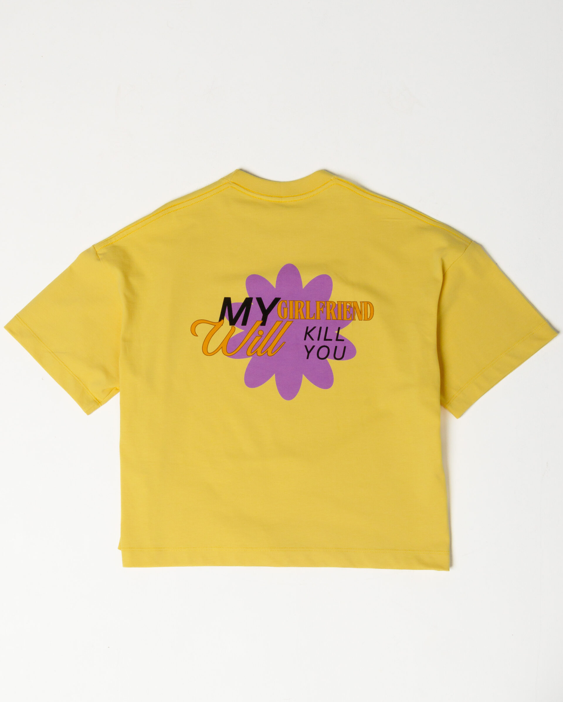 Girlfriend Yellow Tee - Imagen 4